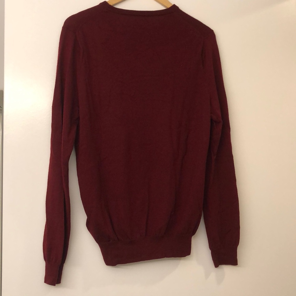 J. Crew Maroon Pullover Sweater - image 2